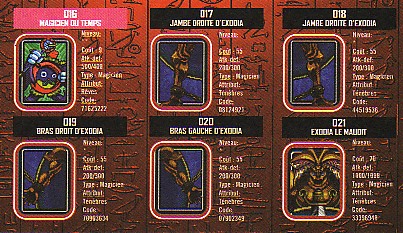 Cartes Yu-Gi-Ho
